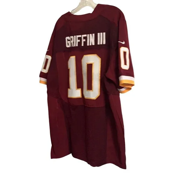 RG III Washington Redskins Nike 80th Anniversary NFL Jersey 48 Tg EEG - Picture 5 of 15